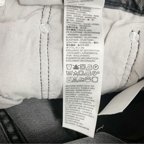 NWT Levi’s 514 Jean Shorts Men’s Size 30 Gray Cutoff Denim Stretch Jorts NEW - Picture 10 of 11